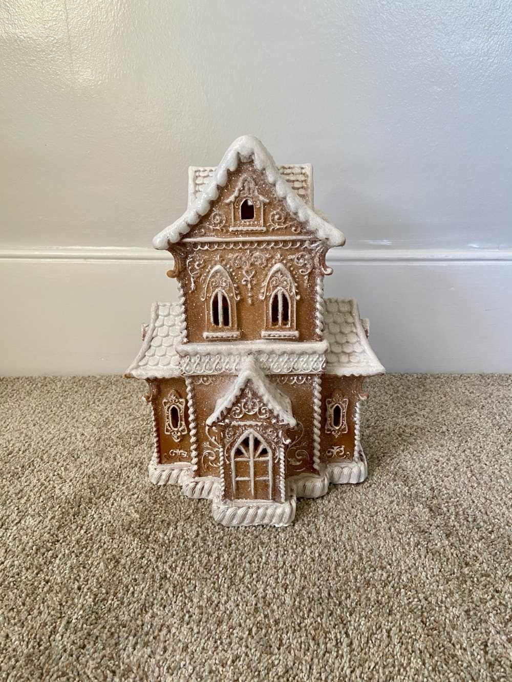 RAZ Imports Lighted LED Gingerbread House Christmas Village - Picture 1 of 15